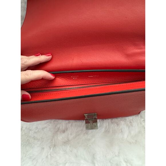 Celine T Trapèze leather handbag - Picture 7 of 7